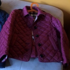 Burberry Lightweight Diamond Quilted Jacket